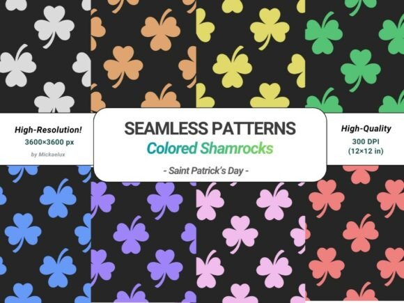 17 Colorful Shamrocks Patterns: A Guide to Seamless Designs for Every Project