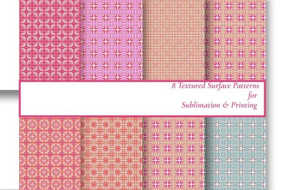 8 Retro Boho Geometric Seamless Patterns