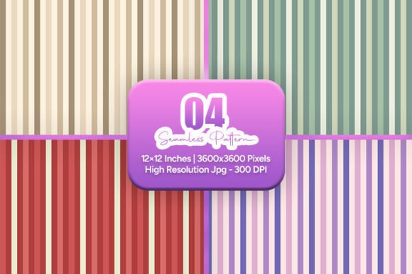 Classic Soft Stripe Seamless Patterns: A Timeless Collection for Creative Projects
