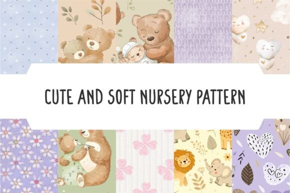 Dreamy Pastel Nursery Patterns