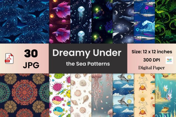 Dreamy Under the Sea Patterns