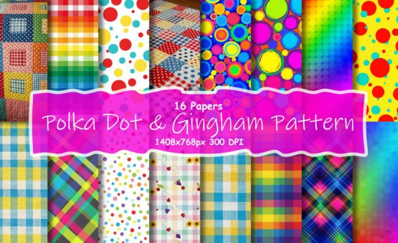 Polka Dot Gingham Patterns Bundle: A Strategic Creative Resource
